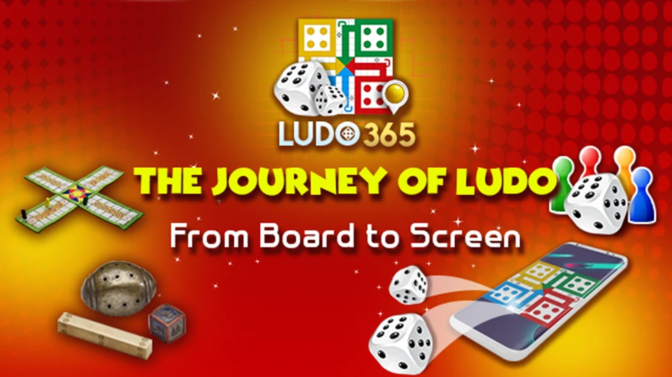 Journey of ludo from board